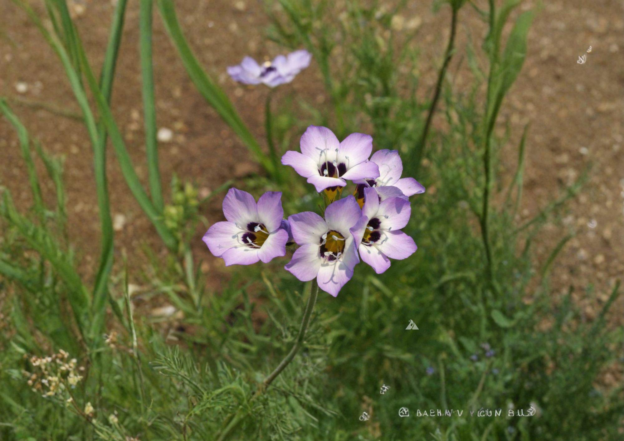 Gilia Tricolor Bird's Eyes Flower Seeds – Wildflower Seeds for Gardens – Blue, Purple, White – Fast Shipping