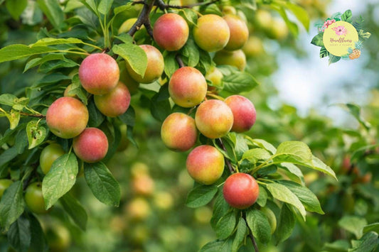 Methley Plum Grafted Fruit Tree – Sweet Juicy Prunus salicina for Home Gardens & Containers
