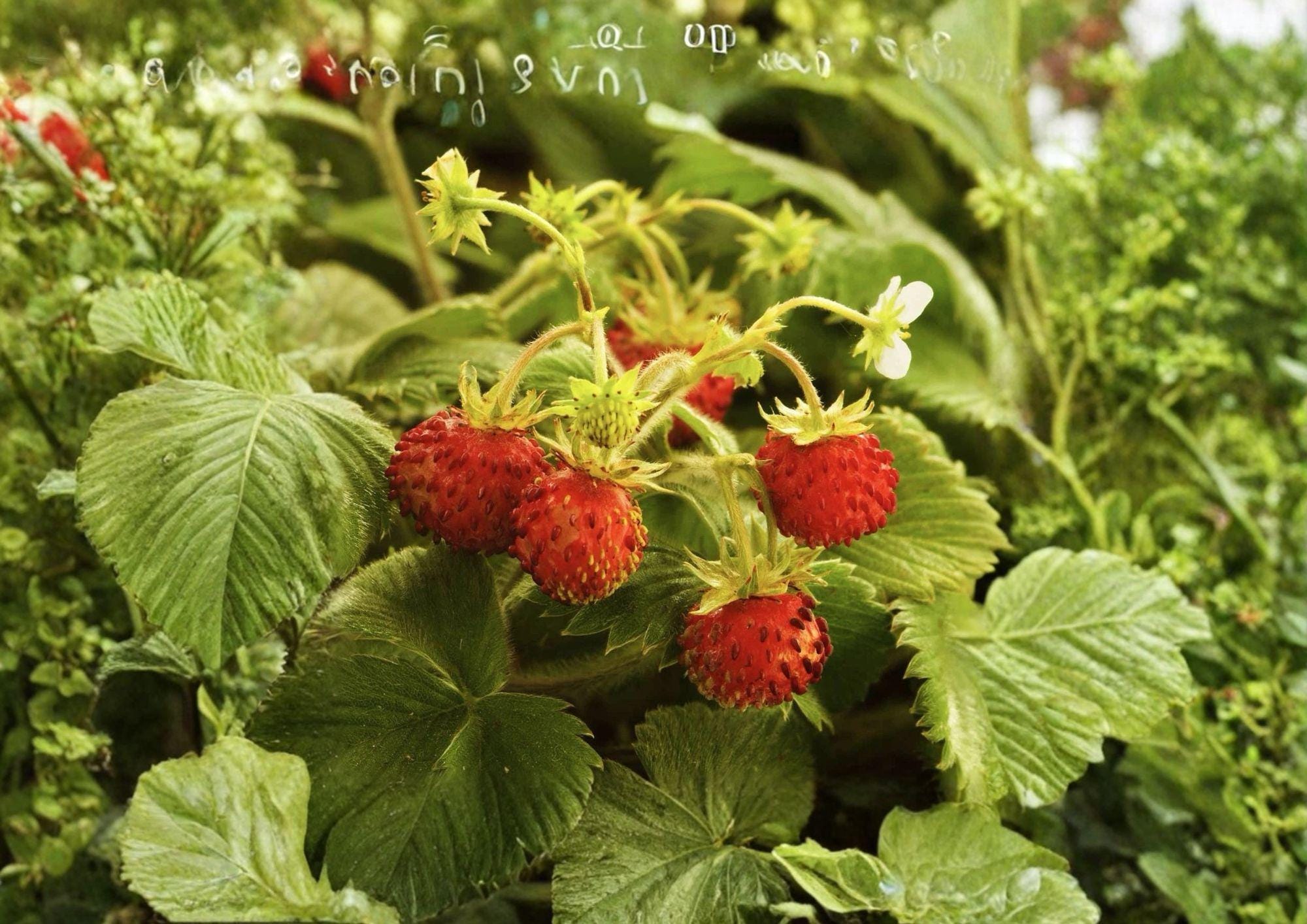 100+ Baron Solemacher Wild Strawberry Seeds – Fragaria Vesca Heirloom Non-GMO Alpine Groundcover Fruit for Garden Planting