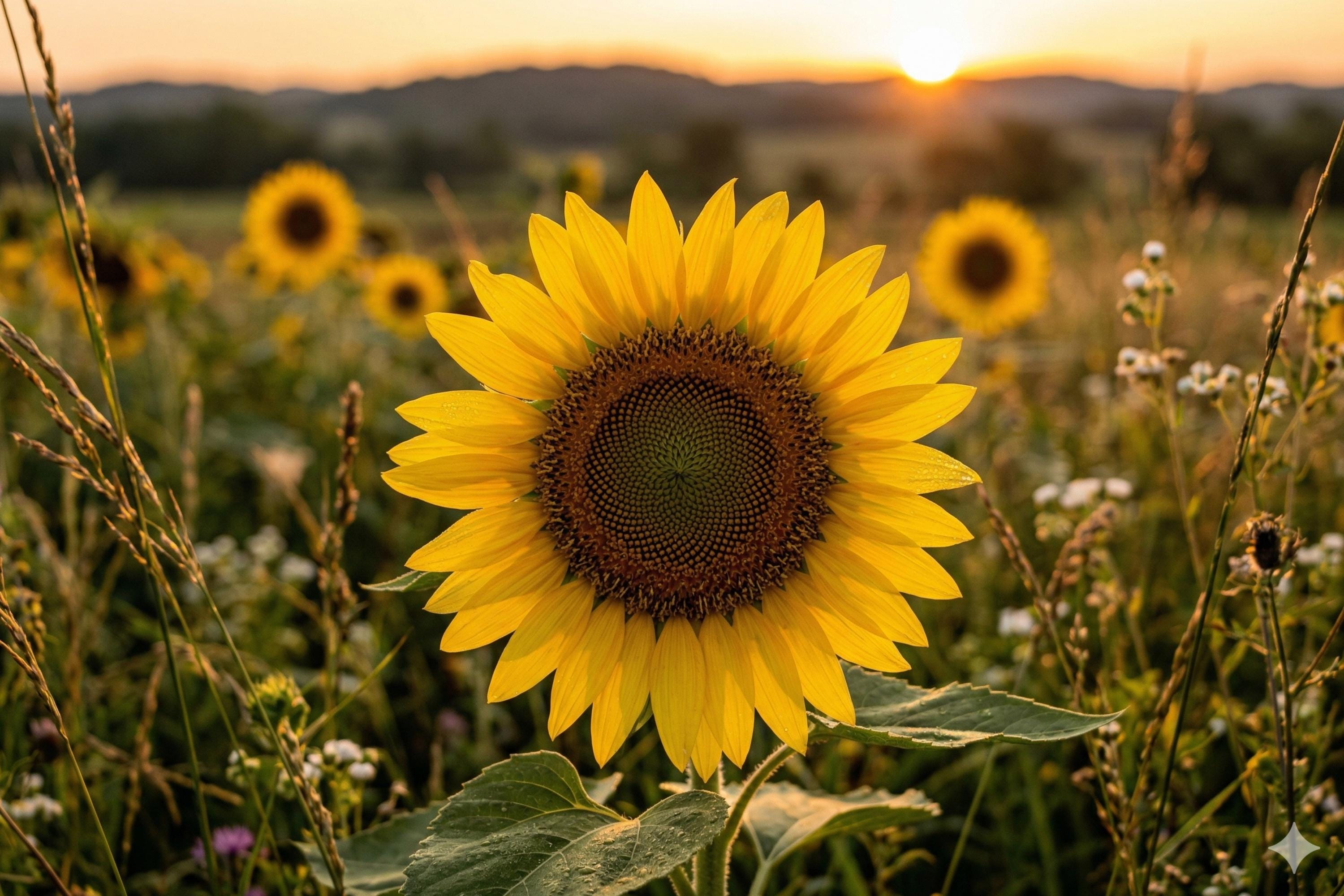 Sunflower Seeds - Dwarf Sunspot Bright Yellow Blooms - Helianthus annuus, Compact for Containers & Gardens