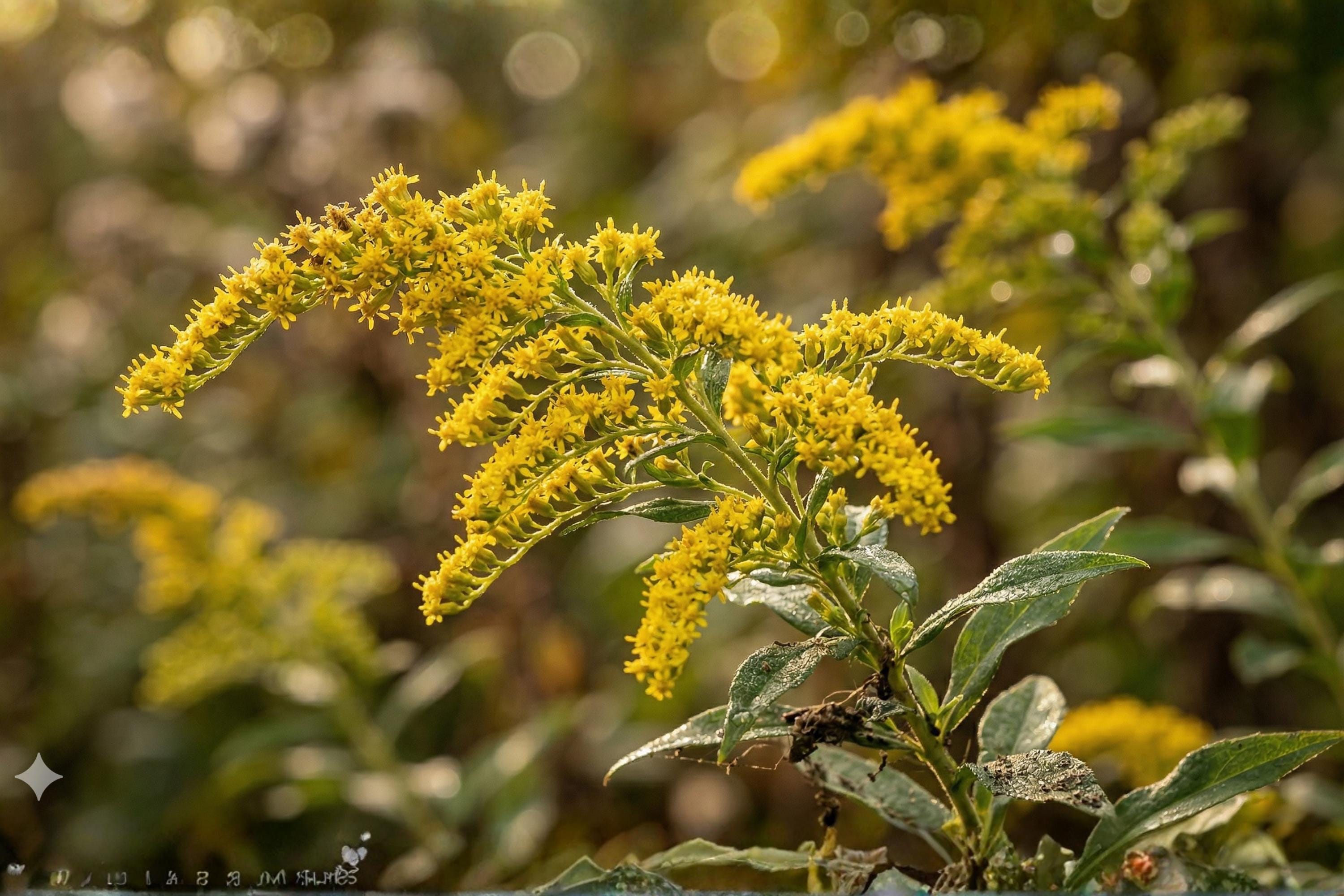 Elmleaf Goldenrod Seeds – Native Wildflower, Bright Yellow Clusters, Easy to Grow, Pollinator Friendly, Solidago ulmifolia, 100 Seeds