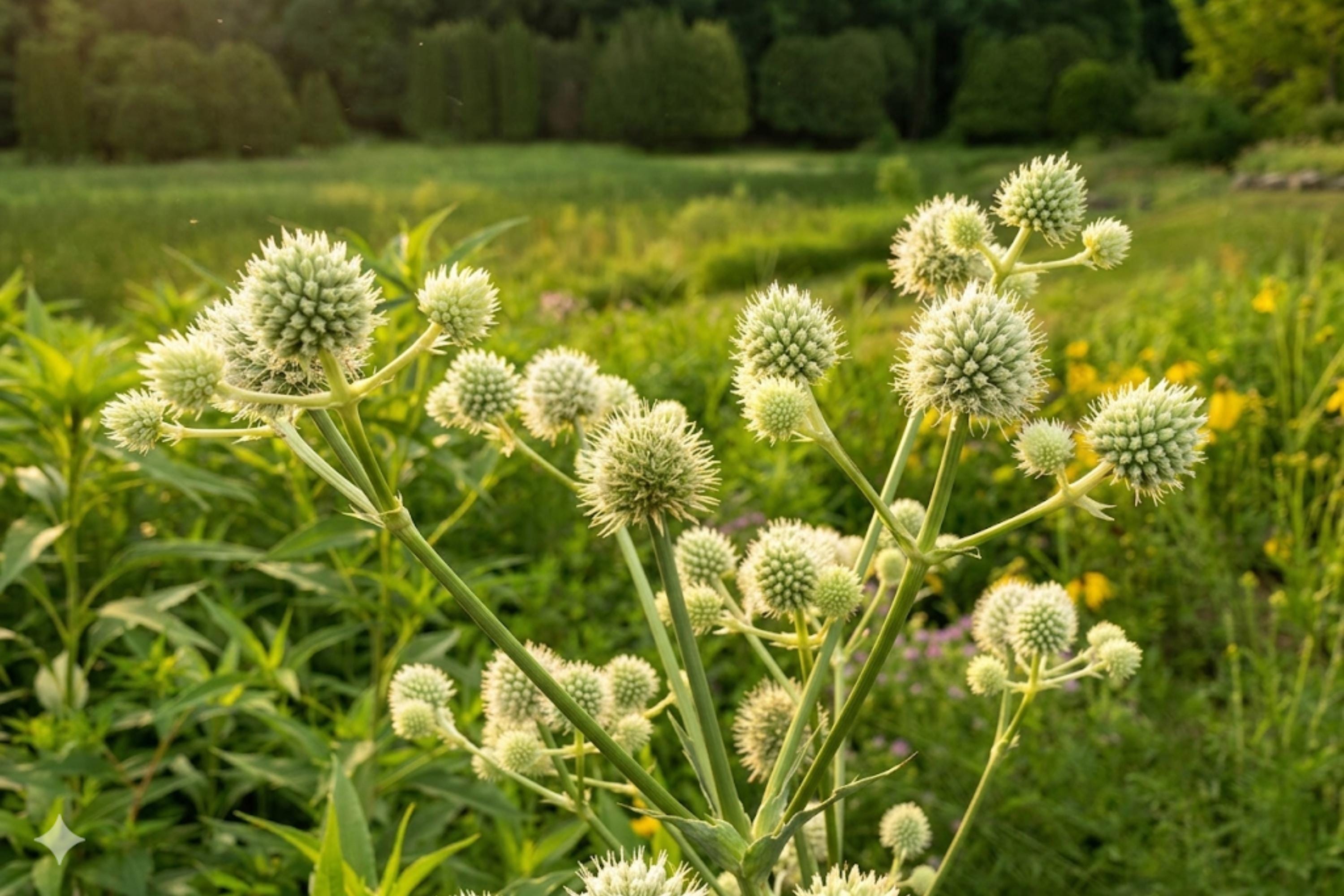 Rattlesnake Master Seeds (Eryngium yuccifolium) Native Prairie Plant, Drought-Tolerant, Pollinator-Friendly, Easy to Grow