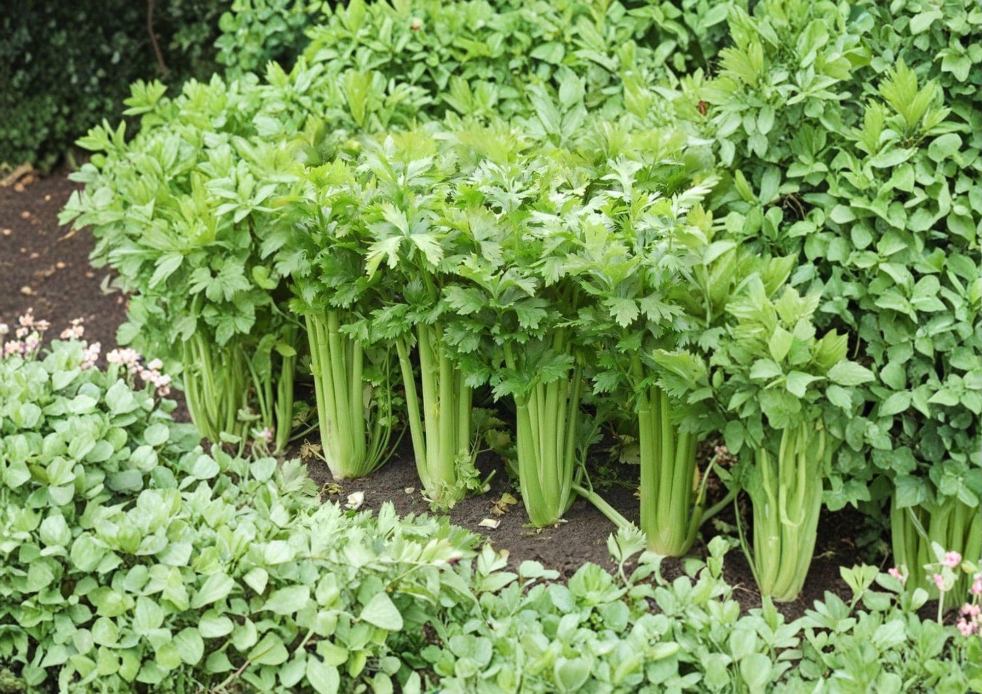 Utah Celery Seeds 2000+ Heirloom Non-GMO Apium graveolens Vegetable Garden Seeds for Crisp Stalks Cool Season Planting