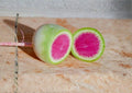 Watermelon Radish Seeds 300+ Non-GMO Vegetable Seeds for Garden Planting Pink Center Crisp Root Heirloom Variety