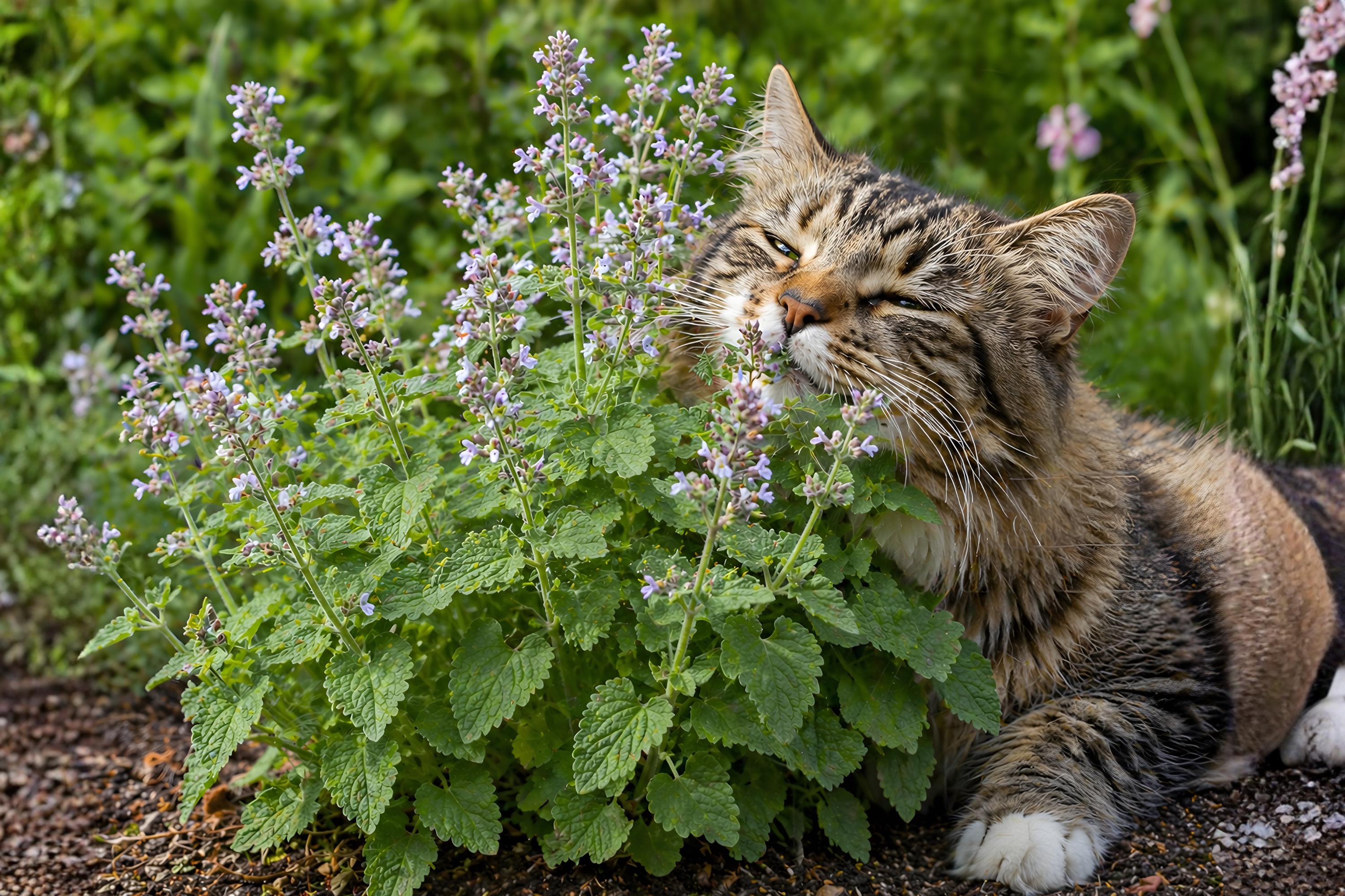 Catnip Seeds (Nepeta cataria) – 100 Pack, Herb for Cats, Pollinator Garden, Fragrant Green Leaves, Easy to Grow