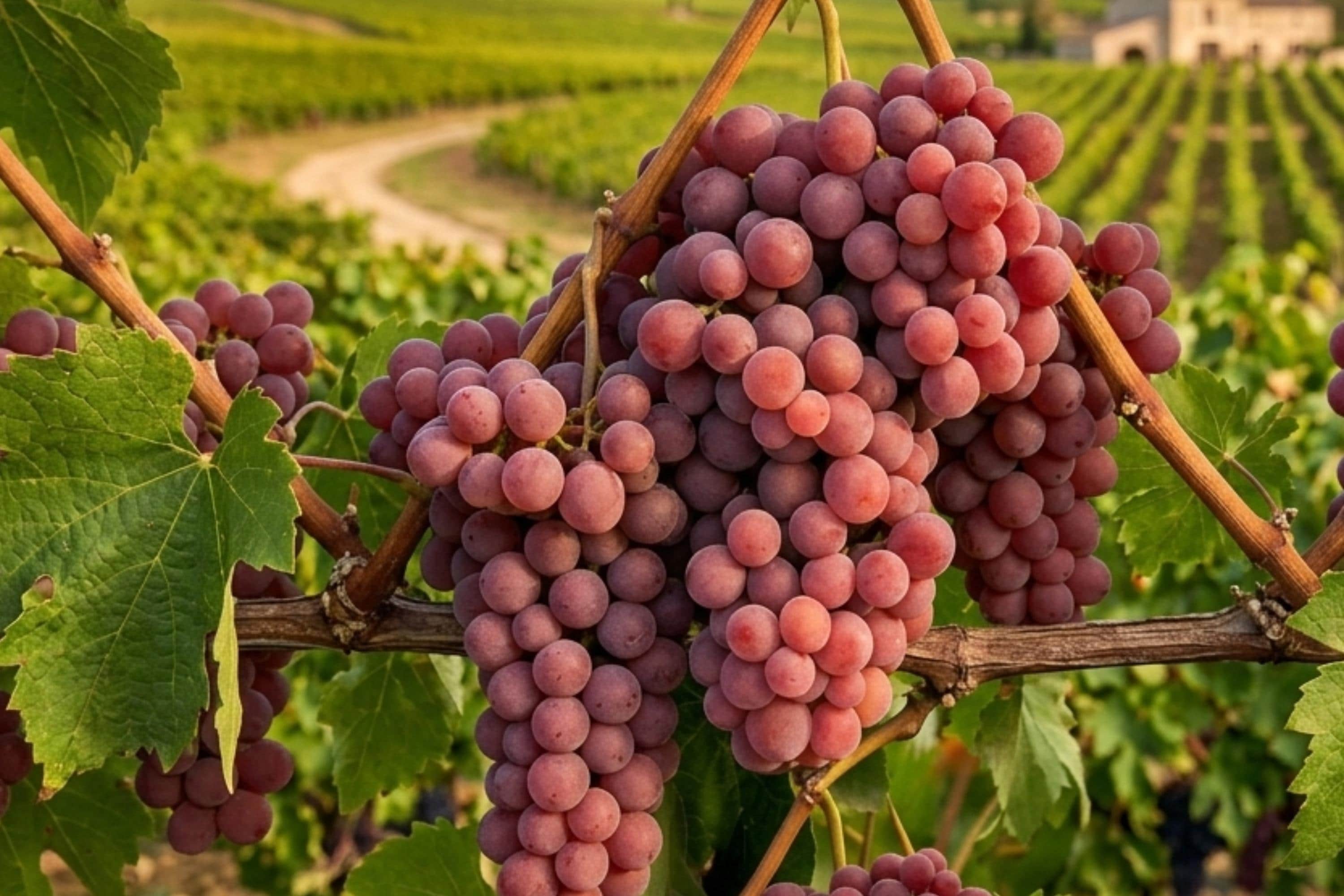 Red Flame Seedless Grape Vine Plant – 1-2 Year Old Vitis vinifera for Garden, Patio, or Trellis