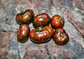 Vintage Wine Striped Tomato Seeds, Heirloom Rare Beefsteak, 120+ Non-GMO Garden Planting Seeds, Red & Yellow Striped Fruits