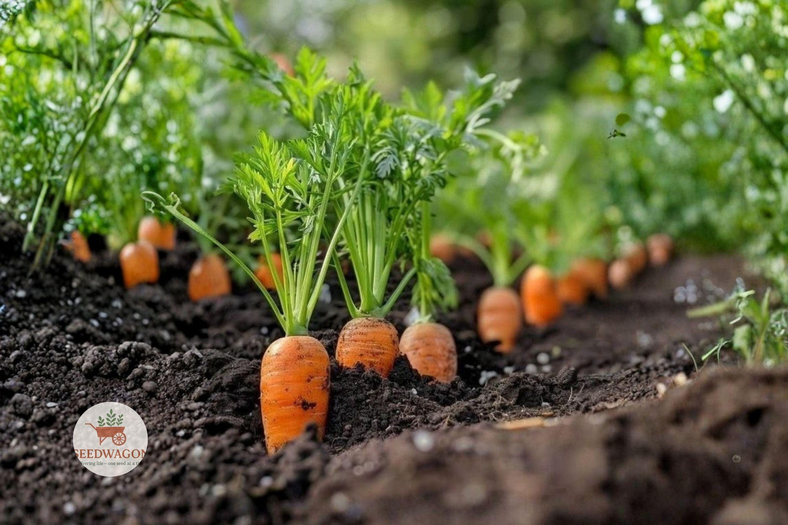 Danvers 126 Carrot Seeds – Heirloom Daucus carota Sweet Root Vegetable for Gardening, Easy to Grow, 50+ Seeds