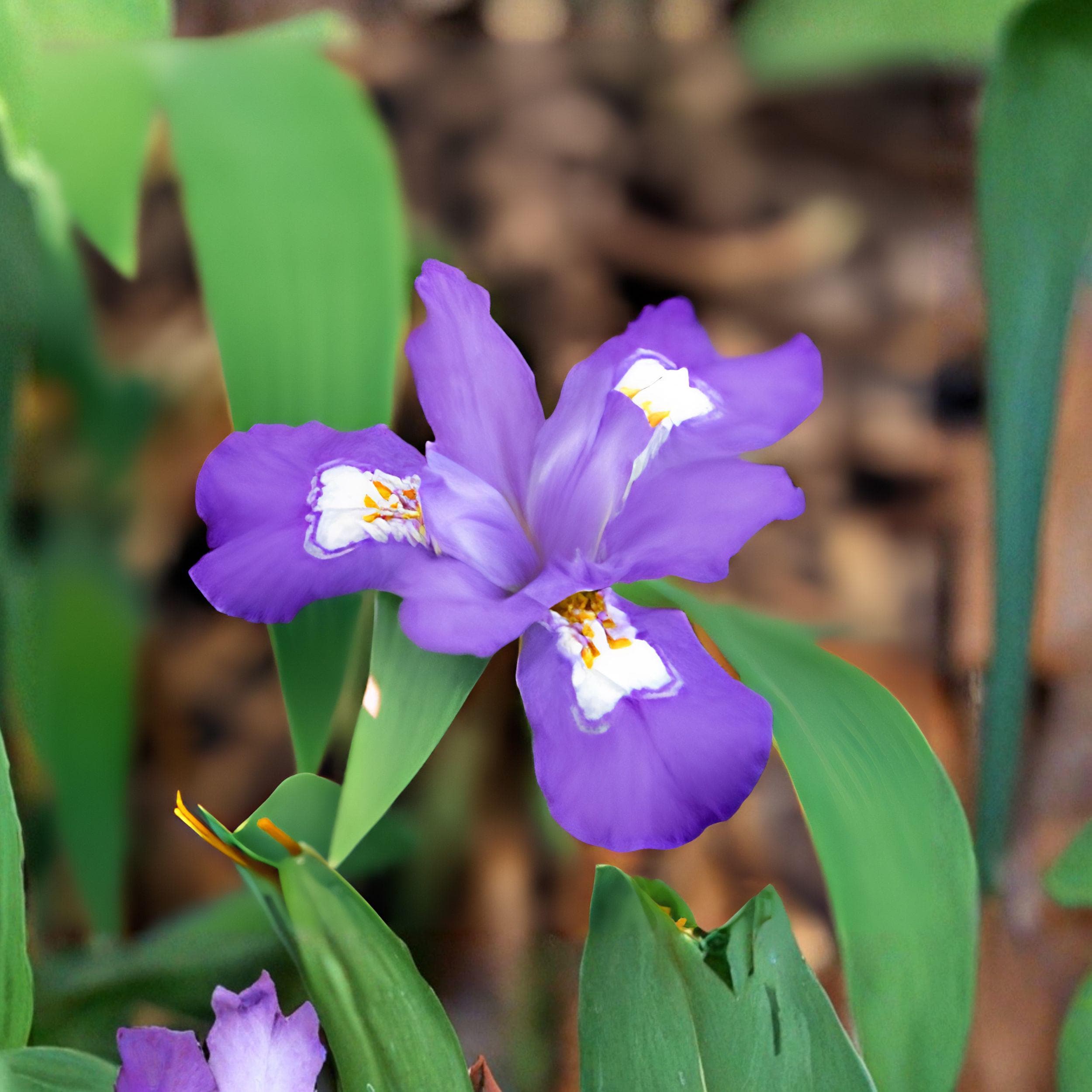 Dwarf Crested Iris Root Bulbs 5 Pack, Hardy Perennial for Shade Gardens, Iris reticulata, Low-Growing Flower Bulbs