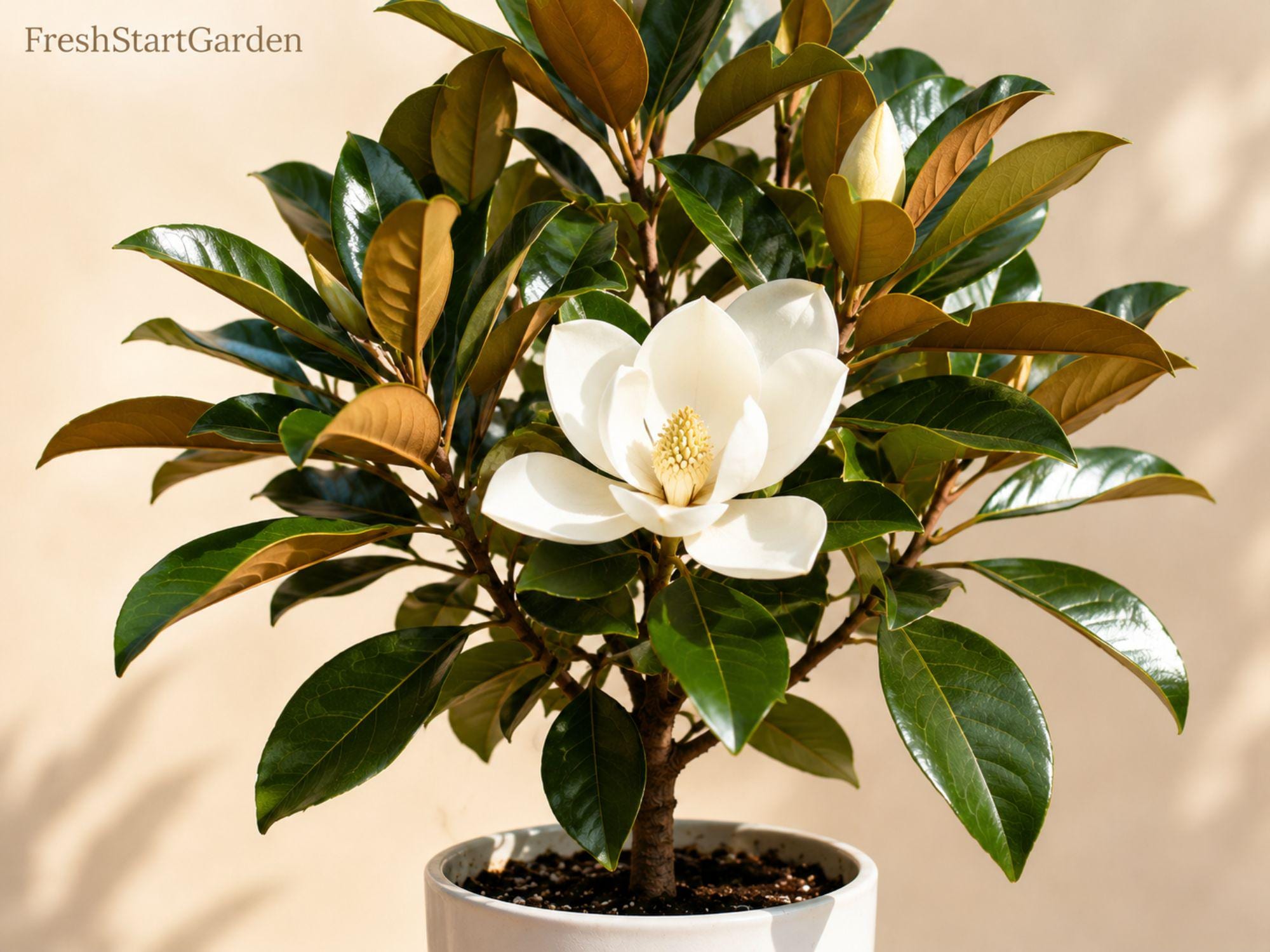 Bare-Root Southern Magnolia Tree 12-18 Inches | Evergreen Fragrant Ornamental Magnolia grandiflora