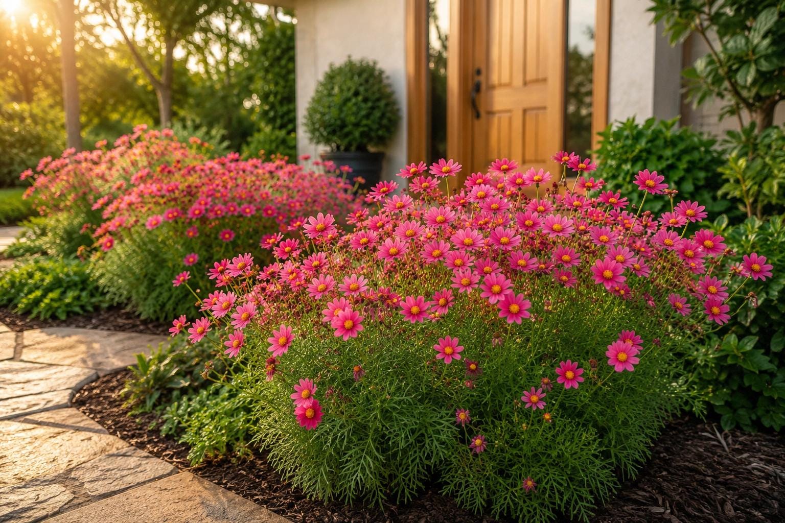 Coreopsis Seeds 500 Count - Vibrant Pink Daisy Flowers - Coreopsis rosea - Easy to Grow Pollinator Attracting Garden Seeds