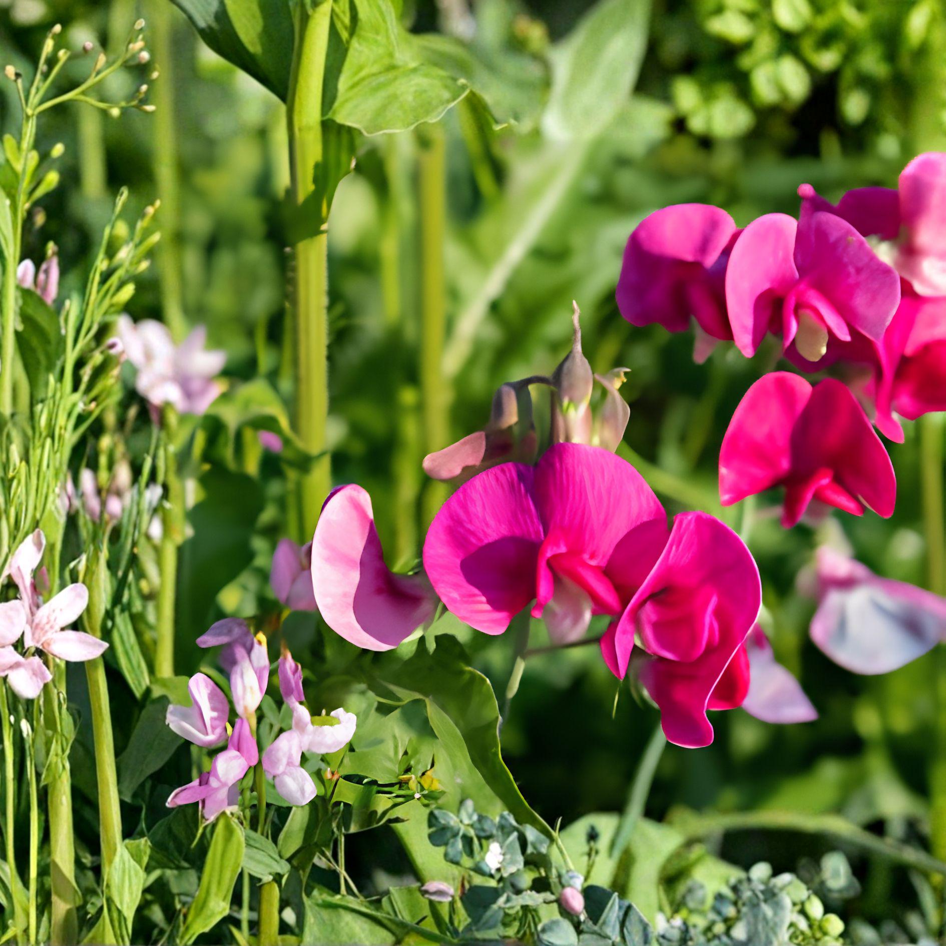 Sweet Pea Bush Cuttings | Polygala Myrtifolia | Milkwort Flower Plant | 7 Live 6" Propagation Cuttings for Garden, Borders, Containers