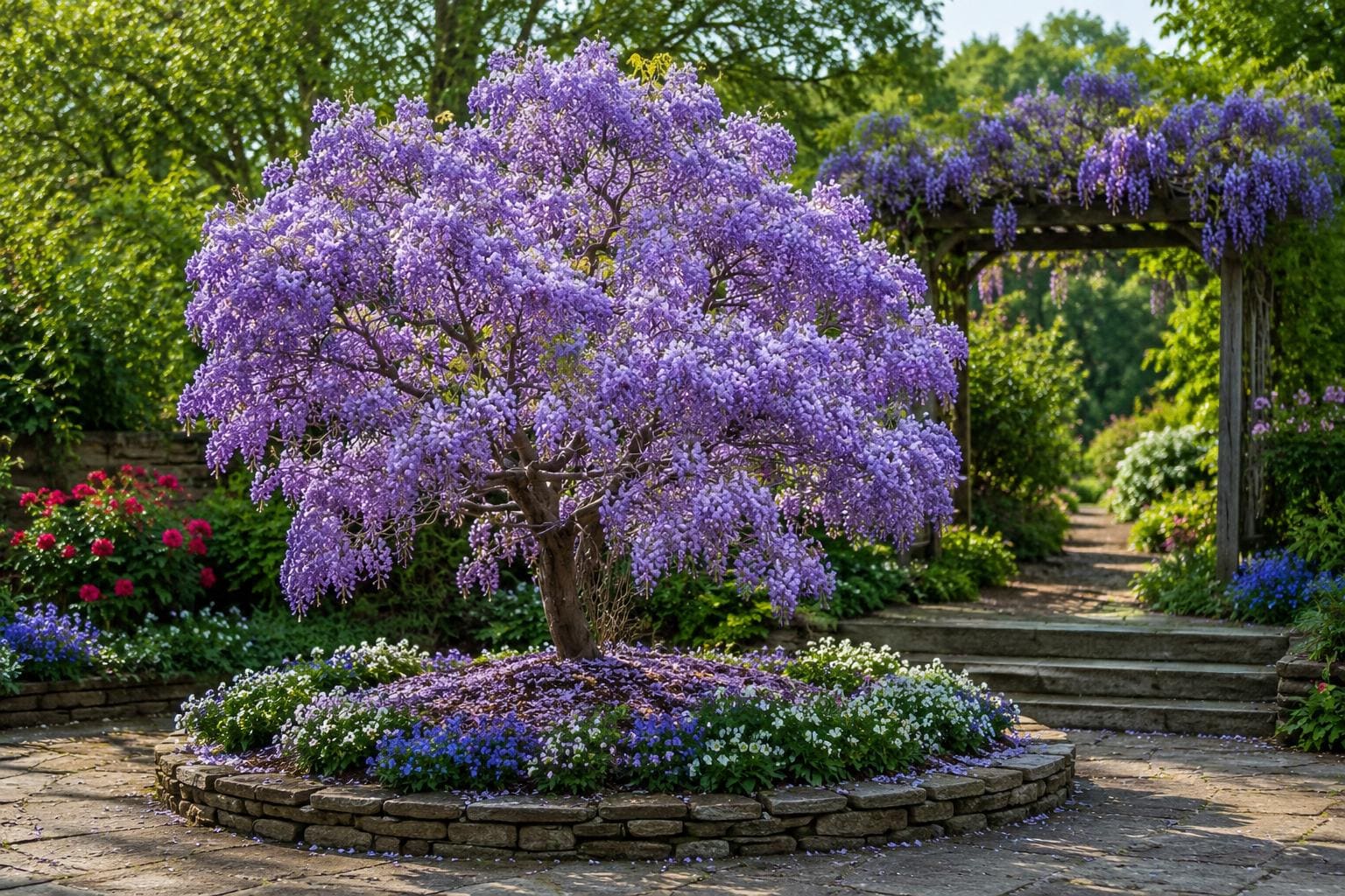 Purple Wisteria Seeds – Climbing Vine, Fragrant Blooms, Wisteria sinensis, Garden, Trellis, Landscape Plant