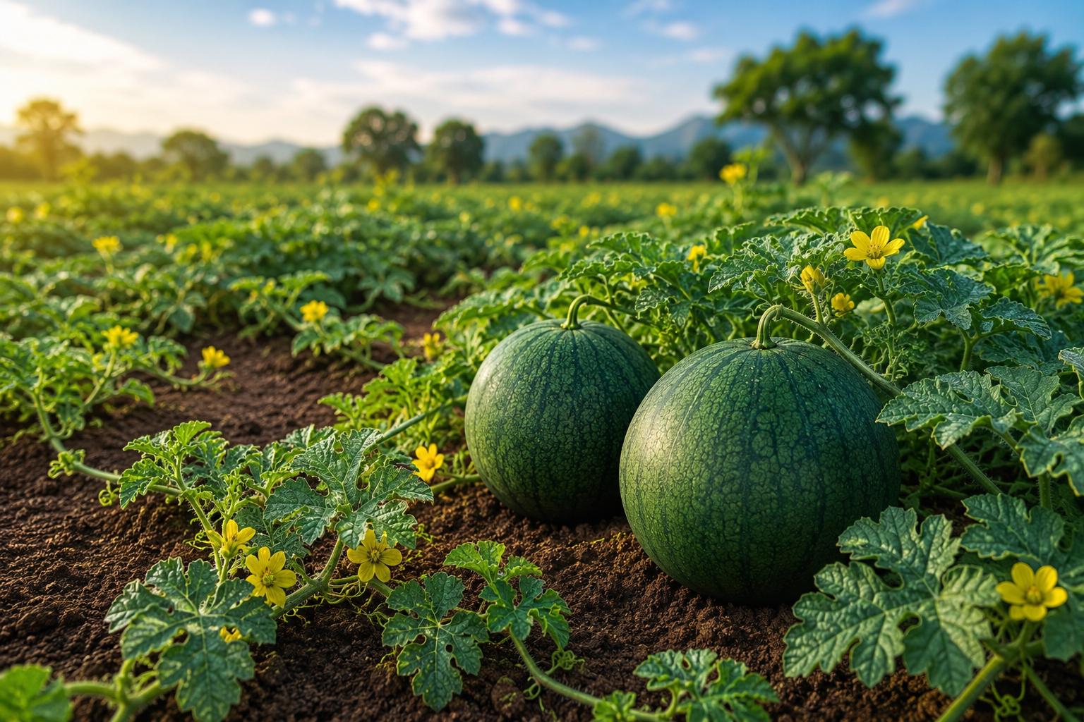 Sugar Baby Watermelon Seeds - 50 Heirloom Mini Melon Seeds for Compact Garden, Citrullus lanatus, Sweet Juicy Fruit