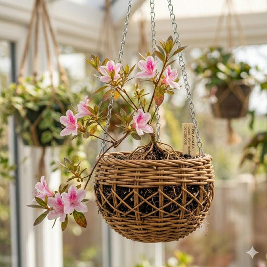 KISS Azalea Live Starter Plant – Deciduous Flowering Shrub, Spring Blooms, Well Rooted, Ornamental Garden Plant