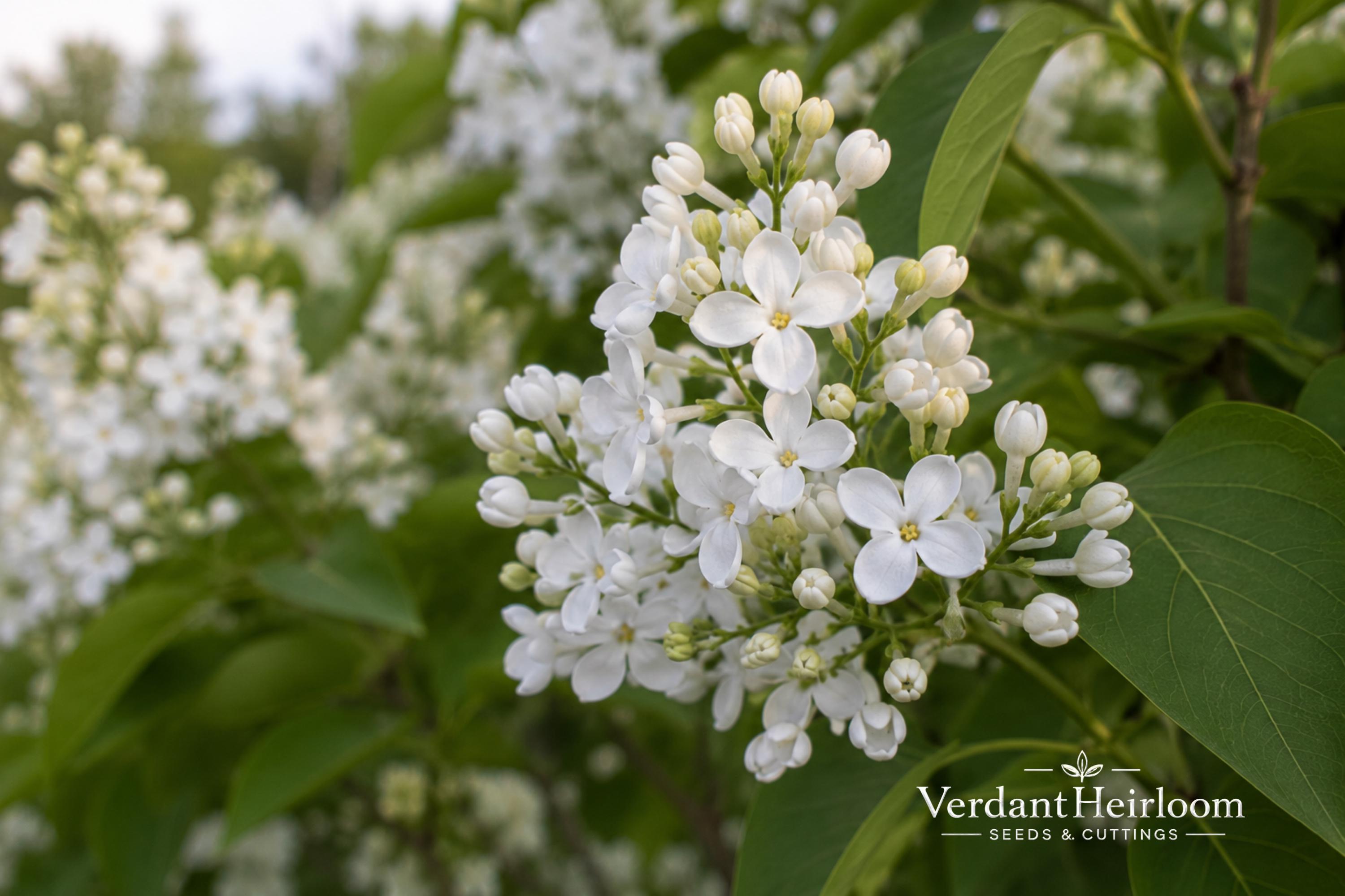 Betsy Ross Lilac Bare Root Plant – Syringa oblata – Fragrant White Blooms, Ornamental Shrub, Full Sun, Hardy Zone 3-8