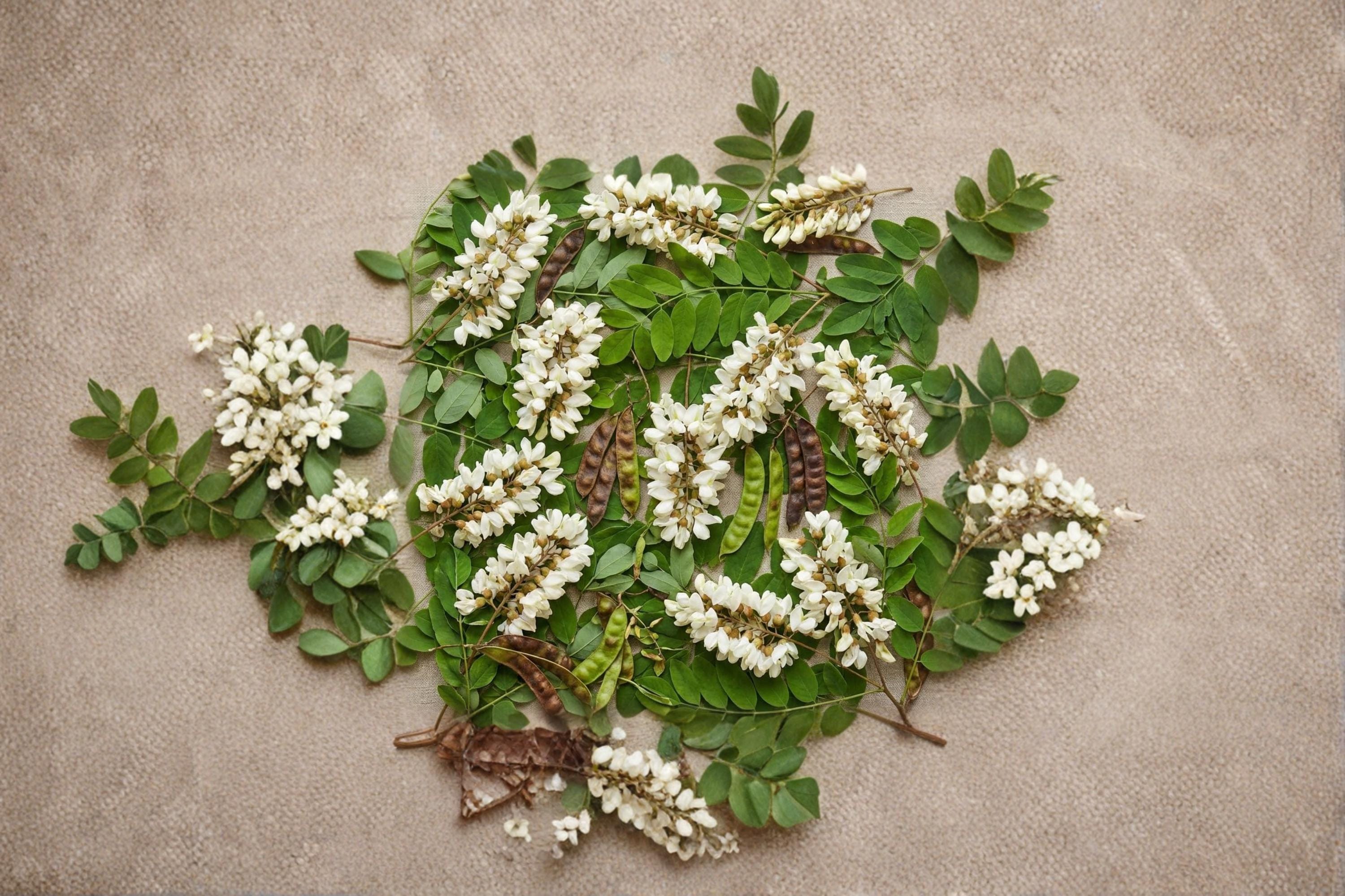 Black Locust Tree Seeds – Robinia pseudoacacia, Deciduous Flowering Tree, Landscape & Garden Plant, 50 Seeds