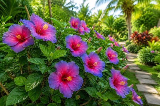 Multicolor Hibiscus Seeds - 30pcs Non-GMO Heirloom Hibiscus rosa-sinensis for Vibrant Garden, Container, or Landscape Planting