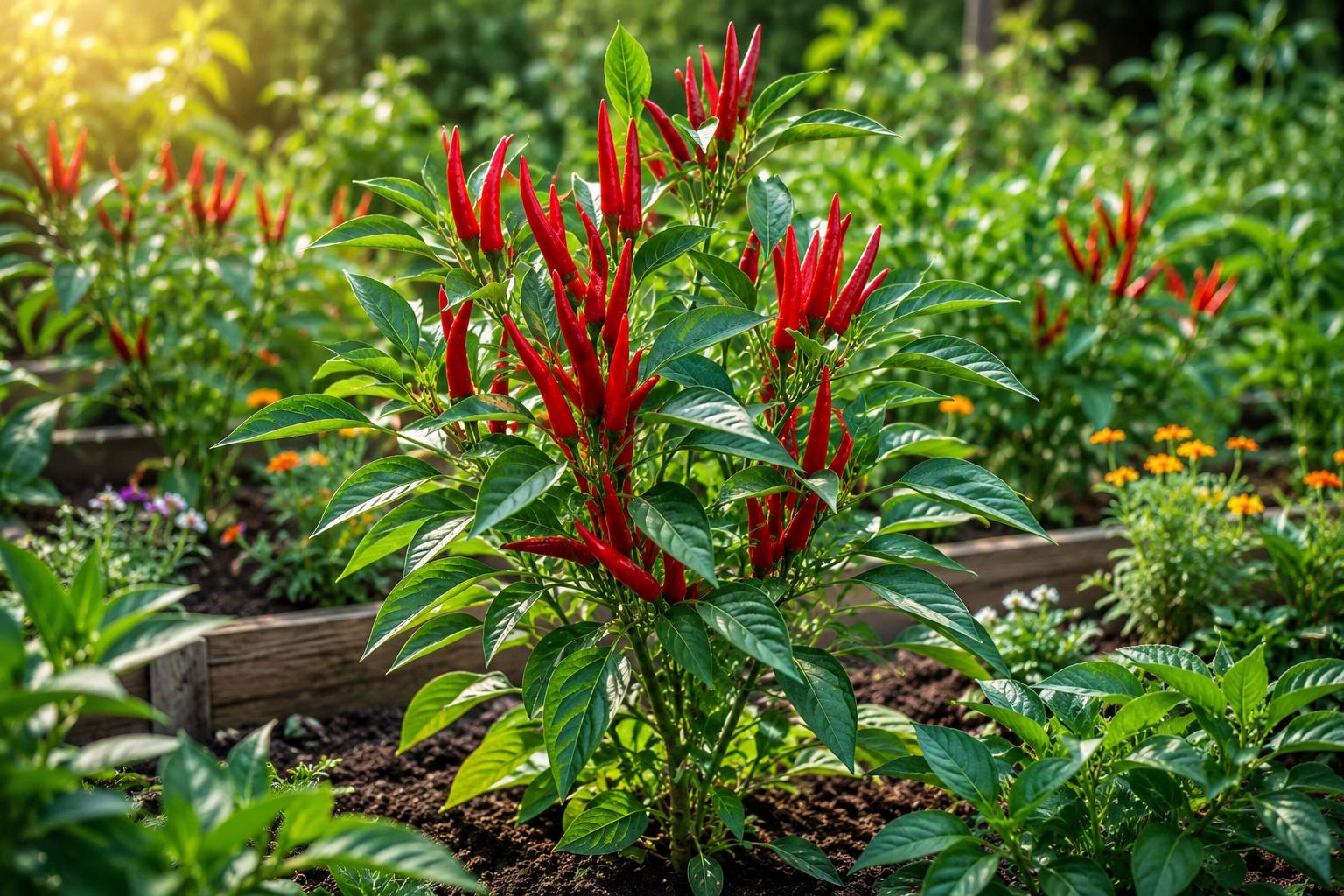 500 Xiaomila Chili Pepper Seeds - Capsicum annuum Hot Red Asian Chili for Home Garden, Patio, Culinary Use
