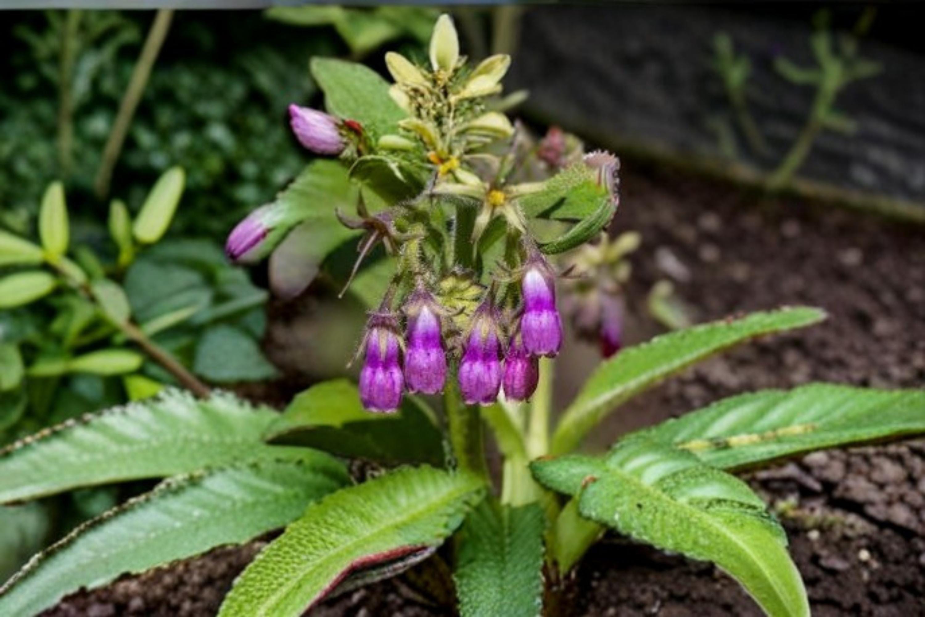 True Comfrey Seeds – Symphytum officinale Perennial Herb for Garden, Cottage & Pollinator Gardens