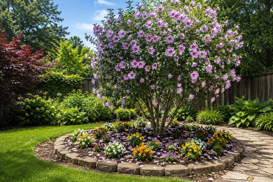 Hibiscus Seeds 50 Pack - Lavender Pink Blooms - Hibiscus rosa-sinensis - Tropical Garden Plant for Outdoor & Container Use