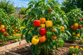 500 Mixed Color Sweet Bell Pepper Seeds – Capsicum annuum – Red, Yellow, Orange, Green, Non-GMO, Heirloom, Garden Seeds