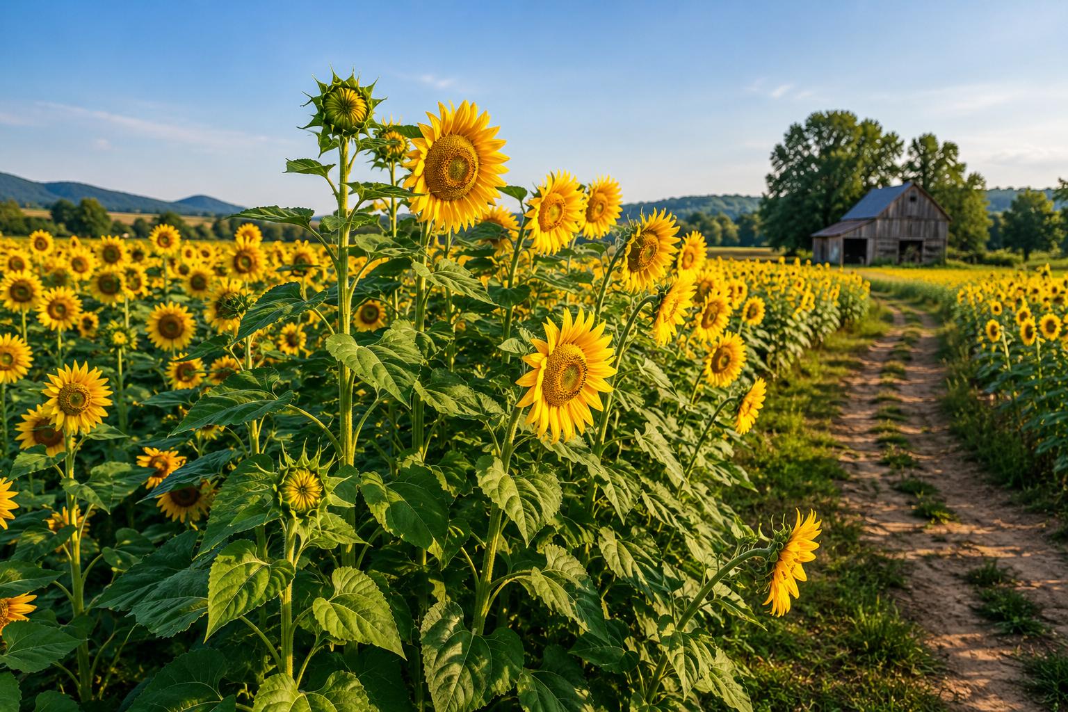 Giant Mammoth Russian Sunflower Seeds - Heirloom Helianthus annuus for Tall, Bright Yellow Flowers & Edible Seeds