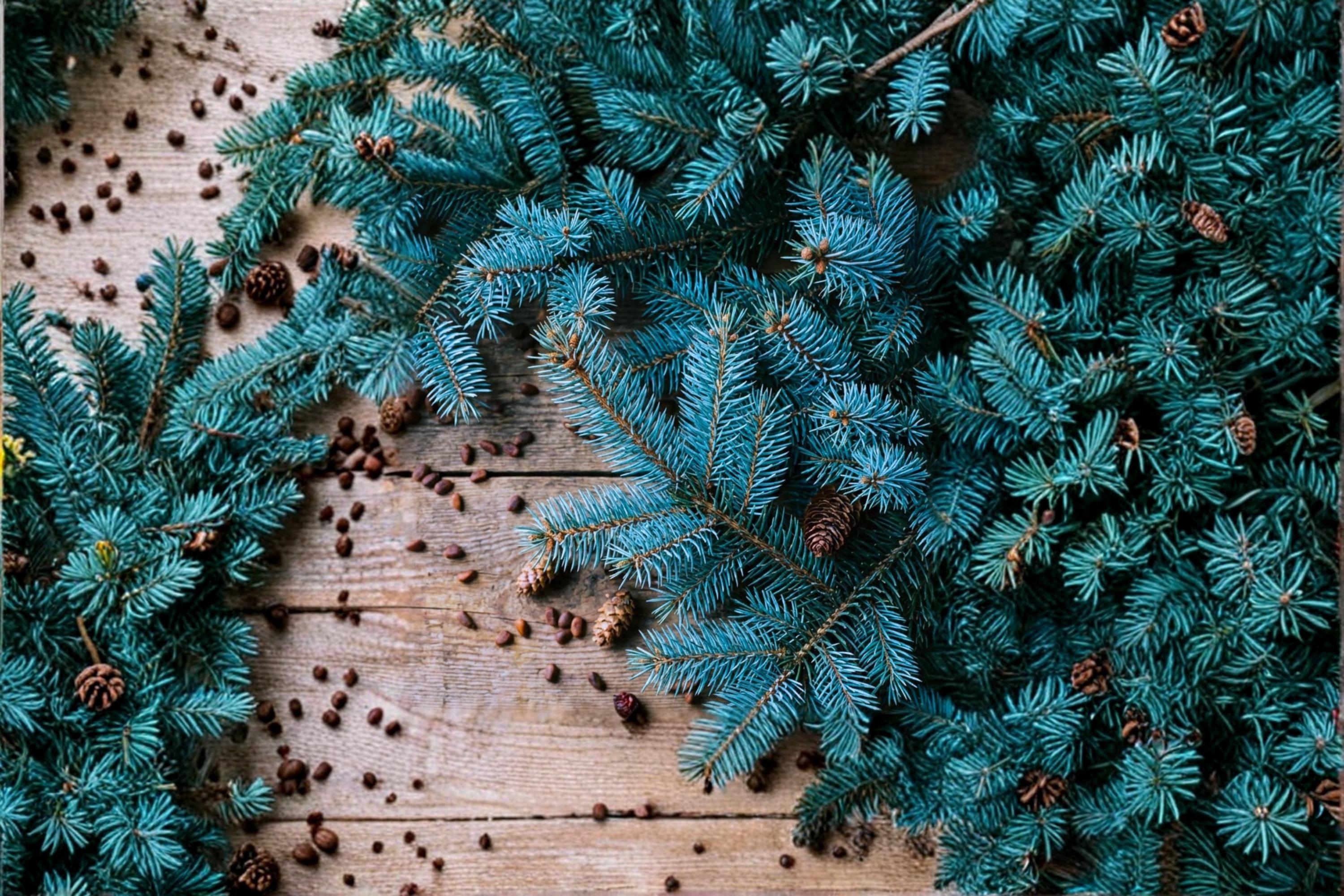Blue Spruce Seeds – Picea pungens Evergreen Conifer Tree for Bonsai & Landscaping, 20 Seeds