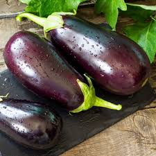Eggplant Seeds 300mg Black Beauty Heirloom, Glossy Deep Purple Fruits, Solanum melongena, High Yield, Non-GMO