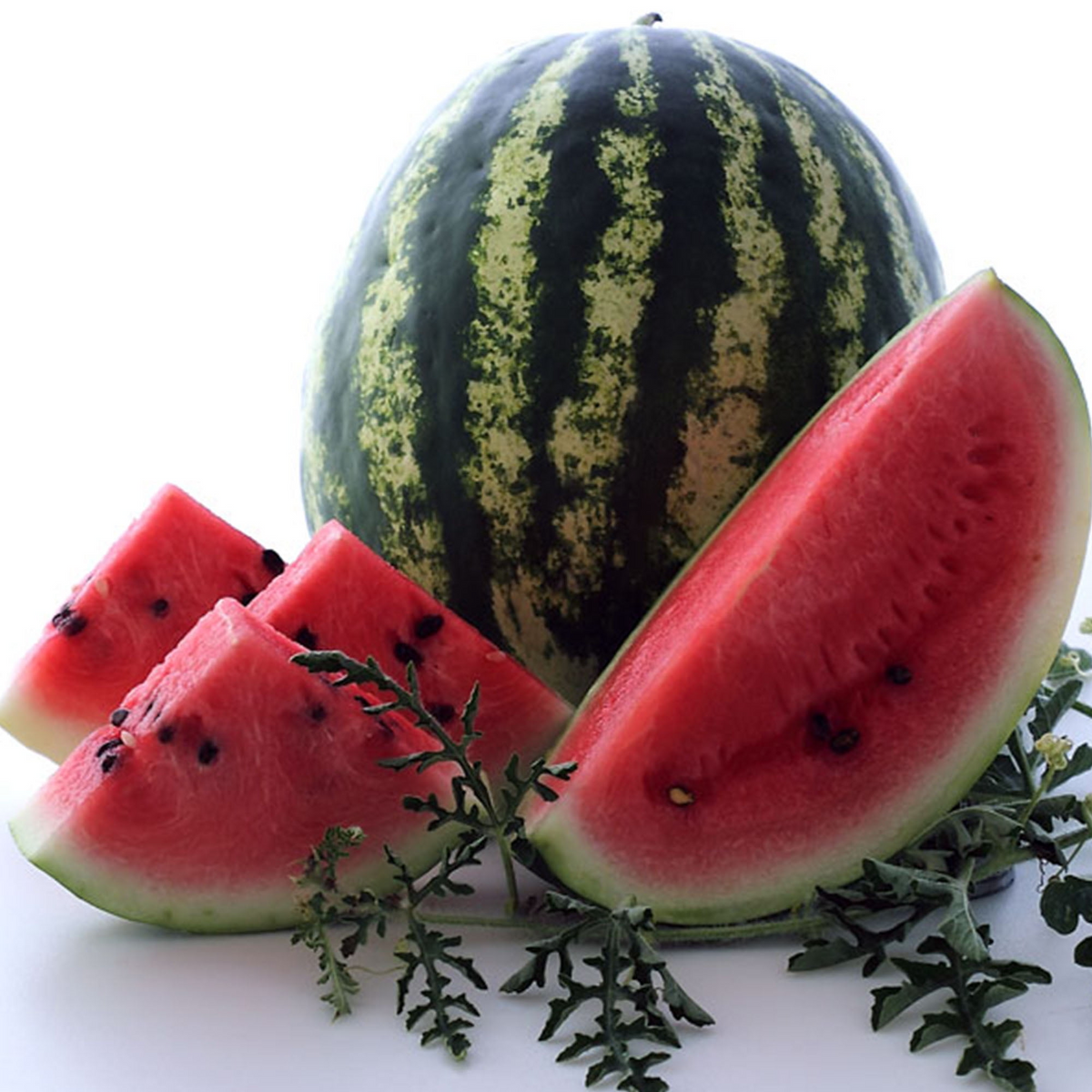 Crimson Sweet Watermelon Seeds - 25 Heirloom Fruit Seeds, Citrullus lanatus, Juicy & Sweet Melons for Summer Gardens