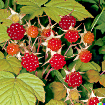 50 Thimbleberry Seeds, Edible Fruit, Hardy Bush, Rubus parviflorus, Flowering Raspberry, Easy to Grow, Sweet Berries