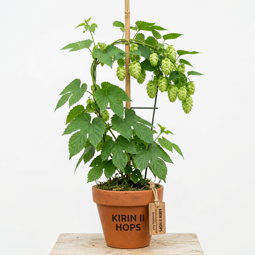 Kirin II Hops Bine Live Plant 4" Pot - Perennial Beermaking Humulus lupulus