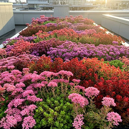 200 Sedum Seeds Mix - Rare Drought-Tolerant Ground Cover for Rock Gardens & Borders | Sedum spp.