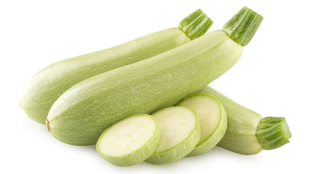 Bianco di Trieste Zucchini Seeds - 25+ Non-GMO Cucurbita pepo for Home Gardening & Bountiful Harvest