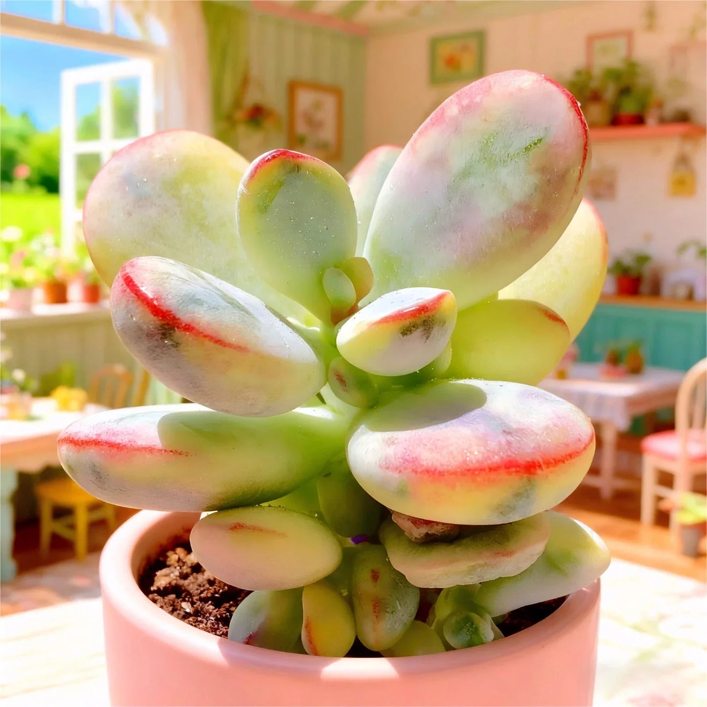 Rare Succulent Plant 2" Bare Root Indoor Easy Care Home Décor – Live Succulent, Unique Variety
