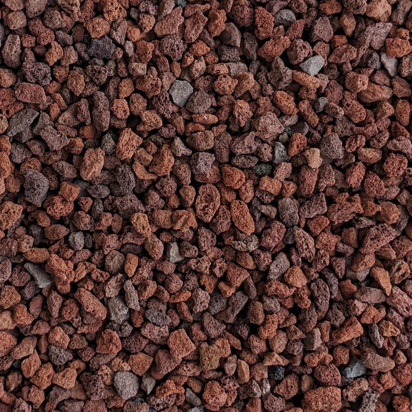 Red Lava Rocks for Plants - 1/4" Natural Volcanic Rock for Drainage, Soil Aeration, Landscaping, Potting, Succulents, Cacti