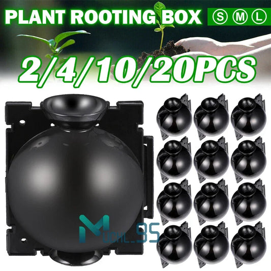 High Pressure Plant Rooting Graft Box 20-Pack | Propagation Tool for Cloning and Root Development | Gardeners & Plant Lovers