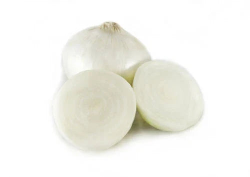 Sweet Spanish White Onion Seeds – Allium cepa Bulb Vegetable, Large Size Up to 1 lb, Non-GMO, Full Sun, 100 Seeds