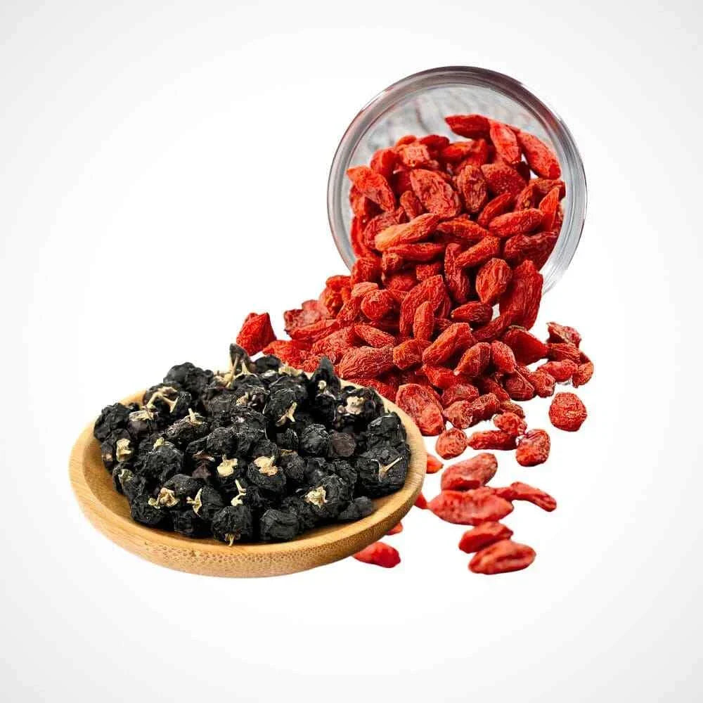 Red Black Goji Berry Seeds - Lycium ruthenicum Perennial Shrub for Home Gardening, Nutrient-Rich Fruits, 20+ Seeds