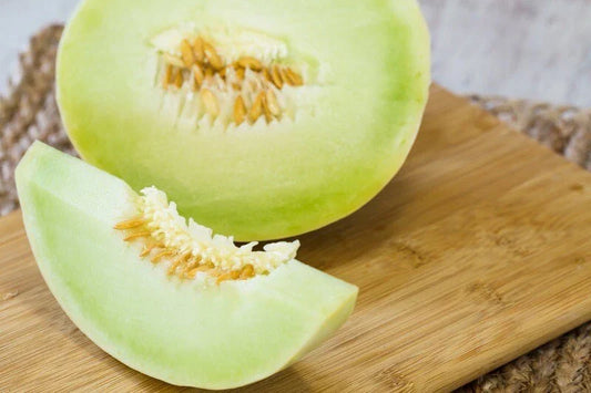 Honeydew Cantaloupe Seeds, Organic Non-GMO Heirloom, Green Flesh Melon, Cucumis melo, 25+ Seeds for Backyard Gardening