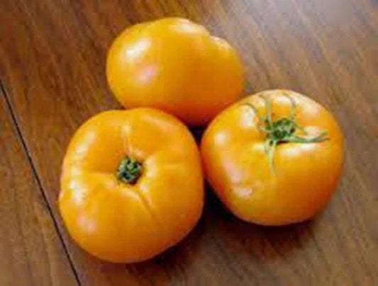 Heirloom Tomato Seeds - Jubilee Variety, 100 Non-GMO Solanum lycopersicum for Vegetable Gardens, Juicy Red Tomatoes