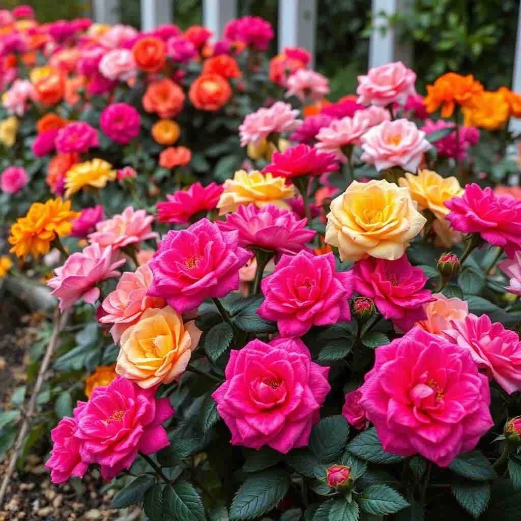 Moss Rose Double Mix Flower Seeds - 200 Pack Portulaca Grandiflora Drought-Tolerant Garden Seeds