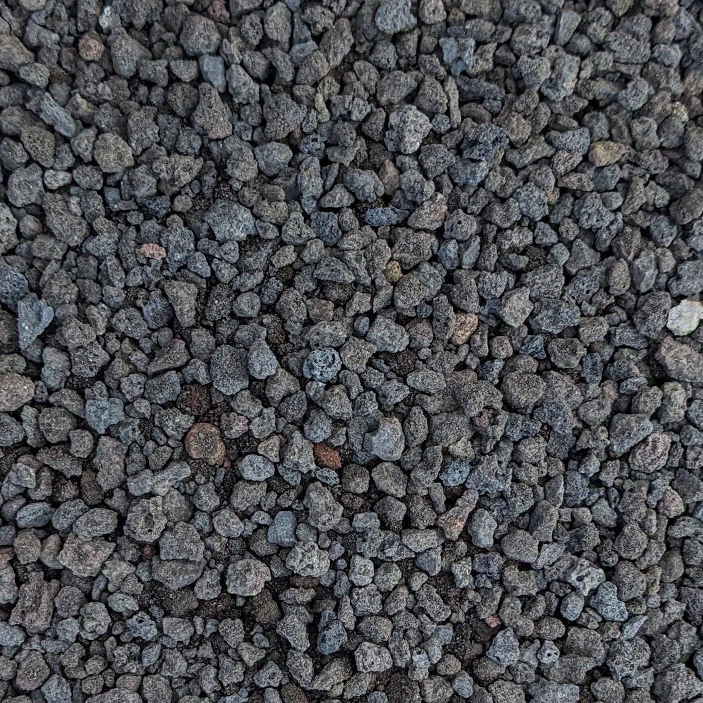 Black Lava Rocks for Plants 1/4" Natural Horticultural Basalt for Drainage and Decoration