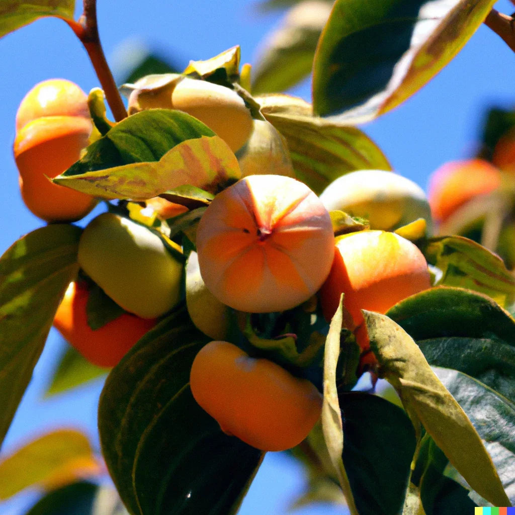 Persimmon Seeds - 5 Pack - Diospyros virginiana Edible Fruit Tree for Garden, Native Deciduous Tree, Full Sun, Free Shipping