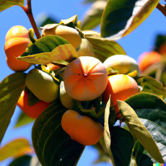 Persimmon Seeds - 5 Pack - Diospyros virginiana Edible Fruit Tree for Garden, Native Deciduous Tree, Full Sun, Free Shipping