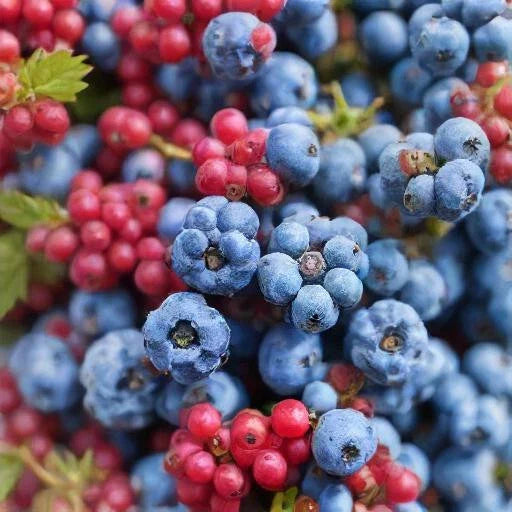 40 Tea Berry Shrub Seeds Viburnum cassinoides Witherod Edible Fruits for Gardens & Landscaping, Hardy Shrub