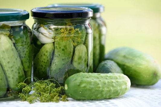 Heirloom National Pickling Cucumber Seeds – 25 Non-GMO Seeds for Dill Pickles, High Yield Cucumis sativus, Vining, Full Sun