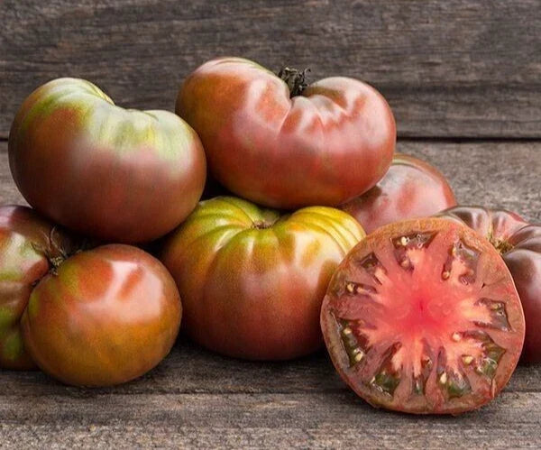Cherokee Purple Tomato Seeds - Heirloom Solanum lycopersicum - 25 Pack, Dark Purple, Indeterminate, Non-GMO, Full Sun