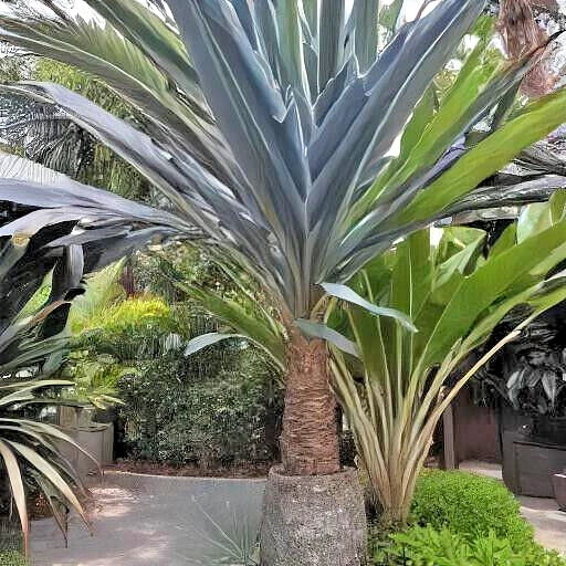 Blue Dracaena Seeds Pack of 15 - Cordyline indivisa Evergreen Plant with Blue-Green Foliage for Indoor & Outdoor Gardening
